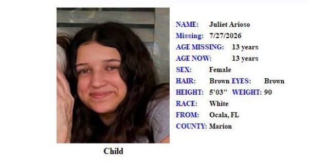 Juliet Arioso Missing